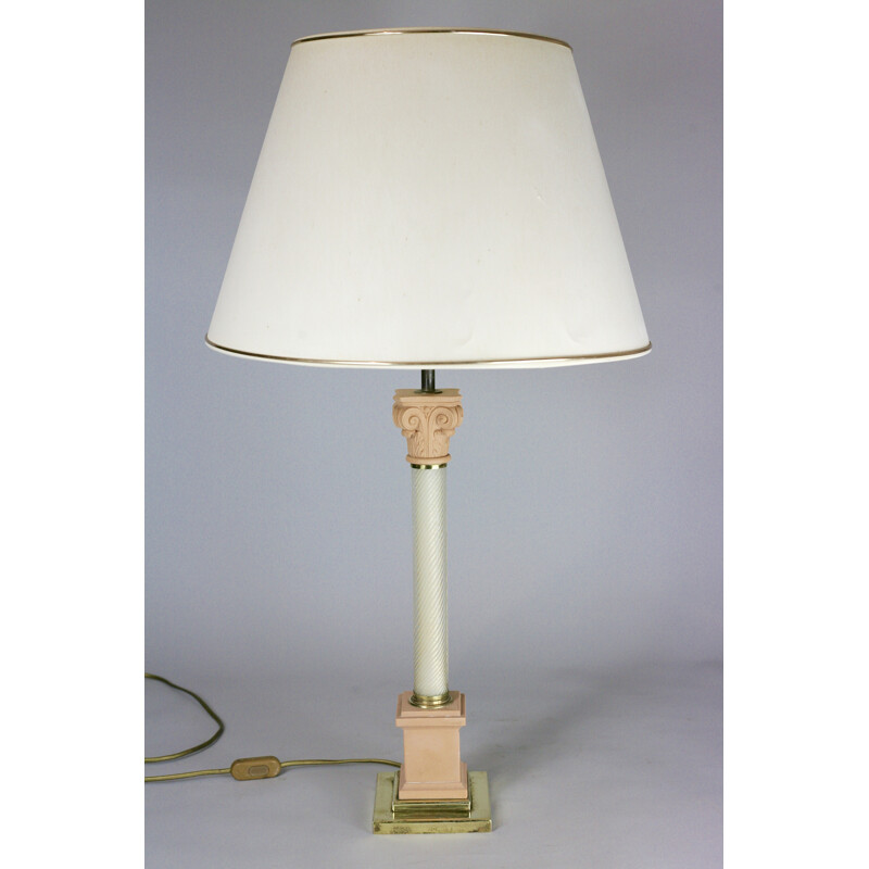 Vintage-Lampe aus Muranoglas von Tommaso Barbi, 1960