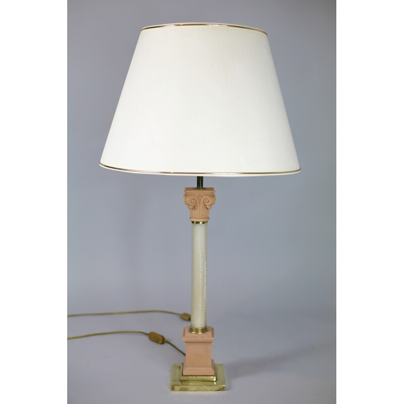 Vintage-Lampe aus Muranoglas von Tommaso Barbi, 1960