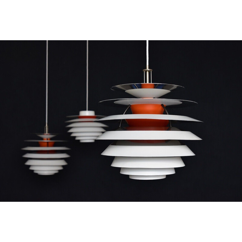 Poul Henningsen PH Contrast pendant lamp by Louis Poulsen - 1950s