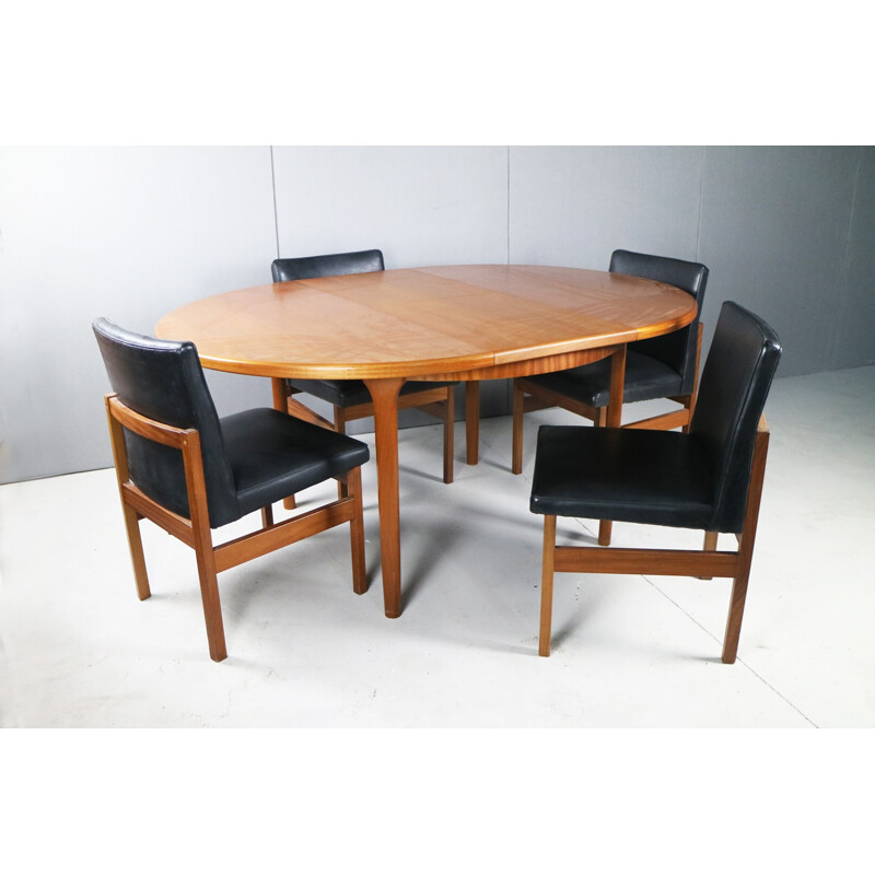 Vintage dining set in teak - 1970s