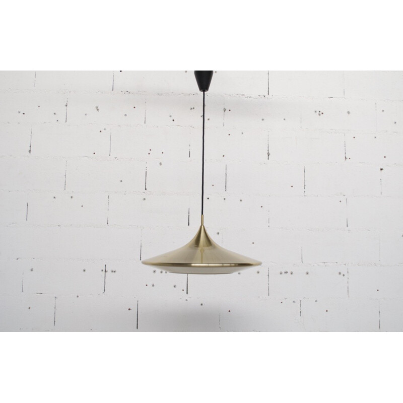 Vintage hanging lamp by Ejnar Melby for Lyfa - 1970s