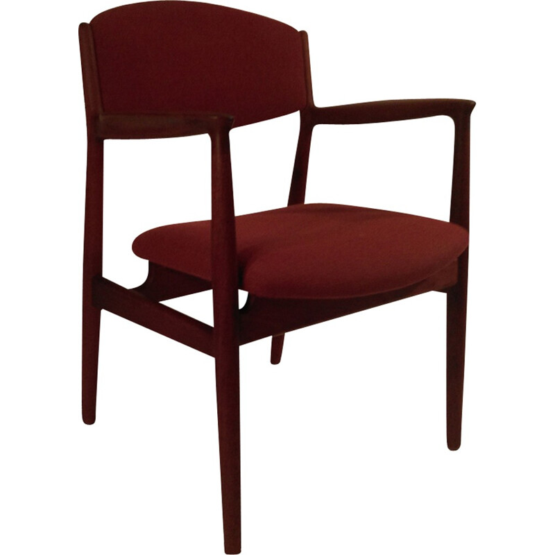 Vintage teakhouten fauteuil van Harbo Sølvsten, 1950