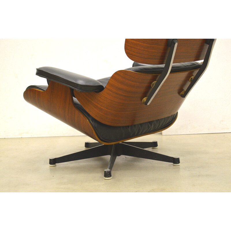 1st Edition Eames Lounge Chair & Ottoman by Herman Miller - 1950s