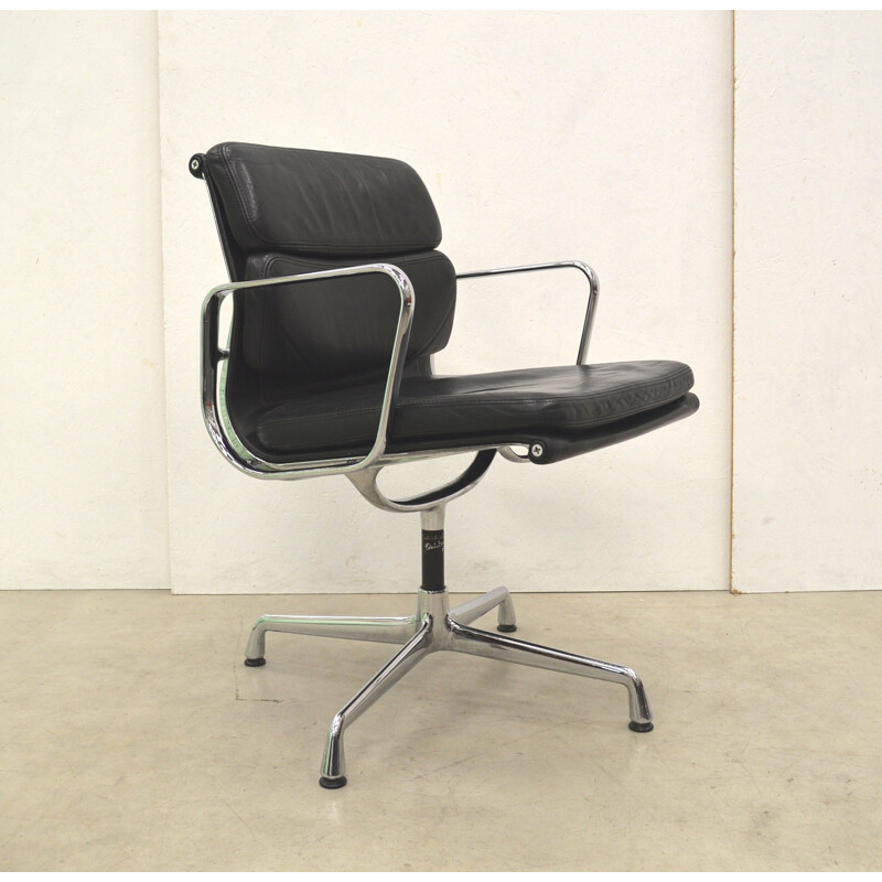 Set of 4 Vitra EA208 Soft Pad Chair by Charles & Ray Eames - 1990s