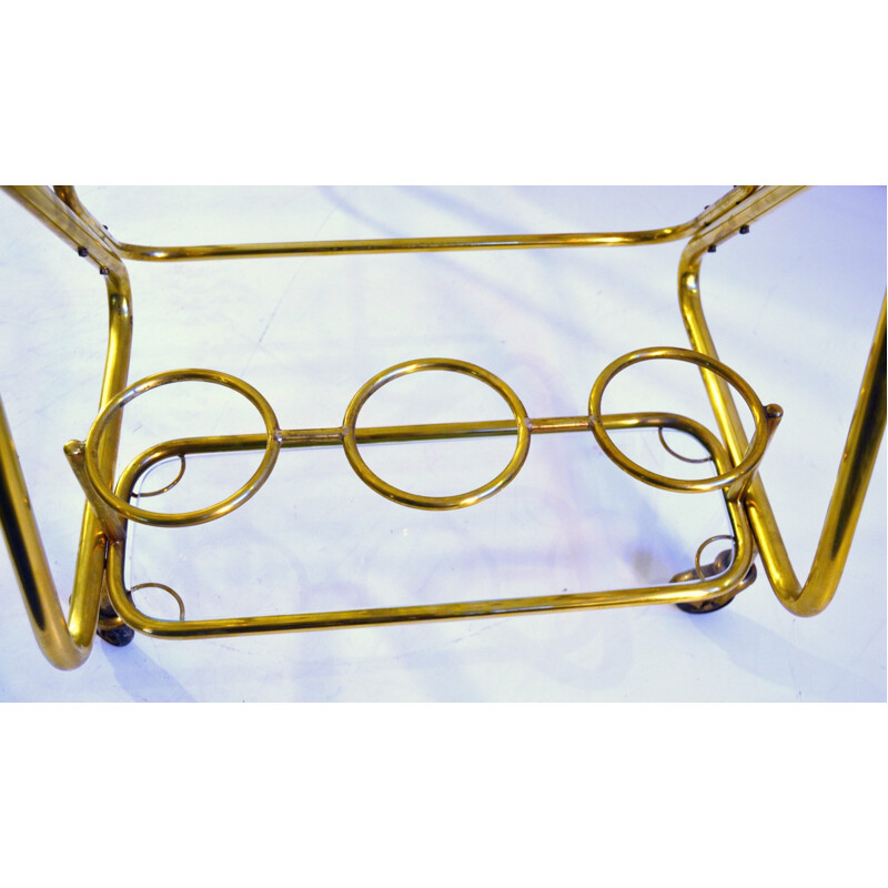 Large Bar Cart by Cesare Lacca, Italy - 1950s