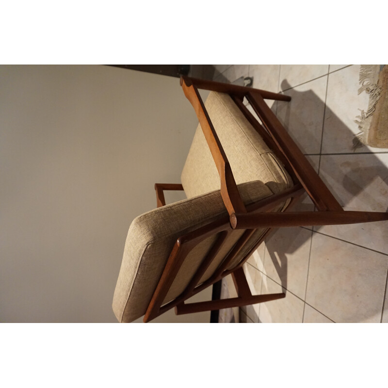 Pair of Danish teak armchairs - 1960s