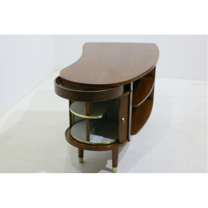 Walnut Kidney Desk by Kai Kristiansen - 1960s