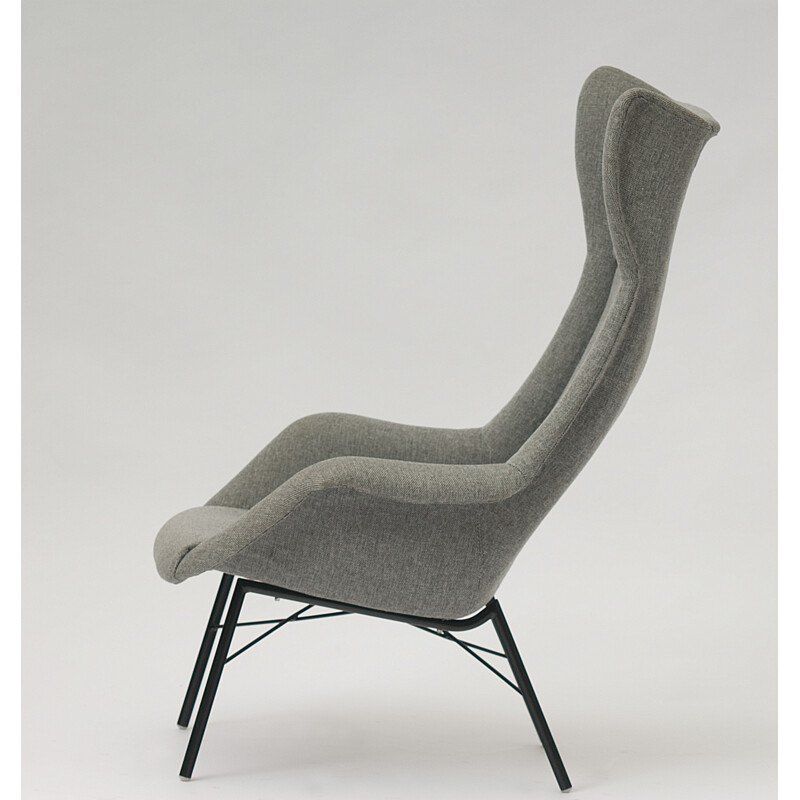 Fauteuil vintage tchécoslovaque de Miroslav Navrátil - 1960