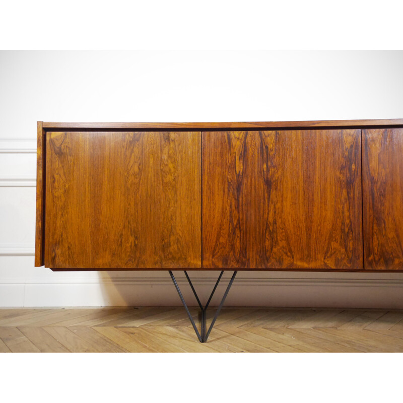 Minimalist sideboard Rosewood - 1960s