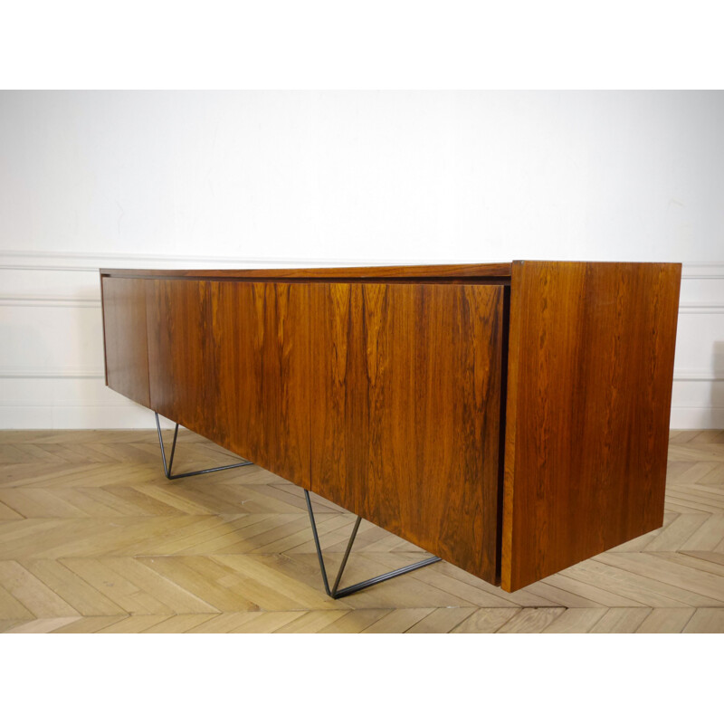 Minimalist sideboard Rosewood - 1960s