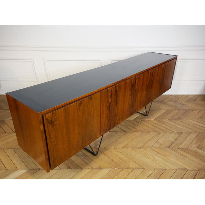 Minimalist sideboard Rosewood - 1960s