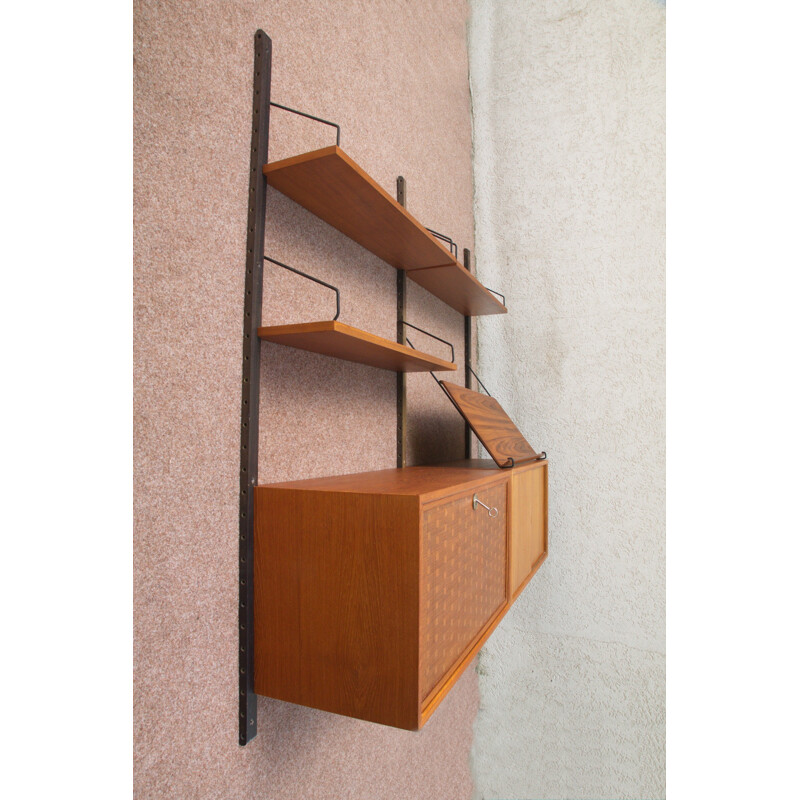 Teak shelf wall unit by Poul Cadovius for Cado - 1960s