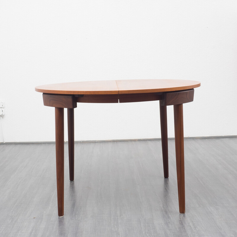 Dining table with four chairs "Roundette", Hans OLSEN - 1950s