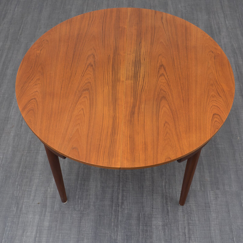 Dining table with four chairs "Roundette", Hans OLSEN - 1950s