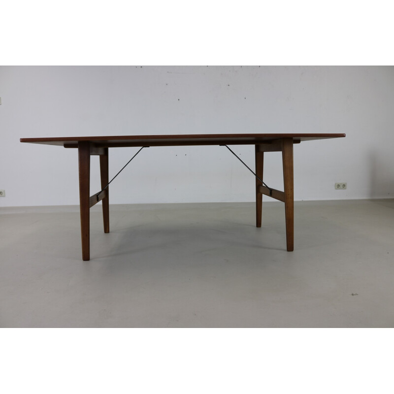 Danish teak and oak dinner table by Børge Mogensen - 1950s