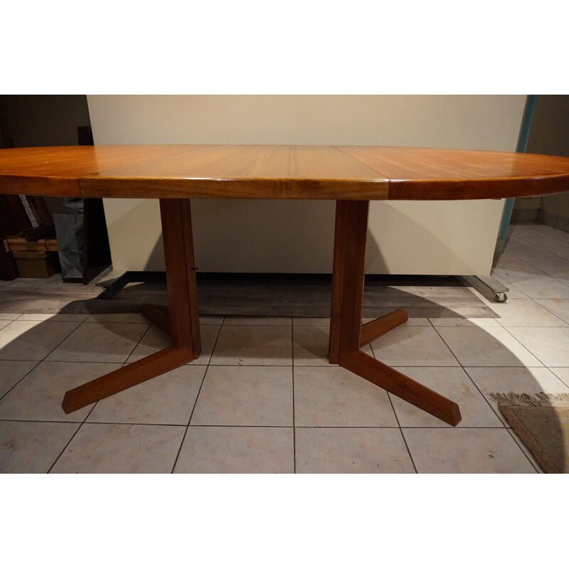 Danish teak dining table by Gudme Mobelfabrik - 1960s