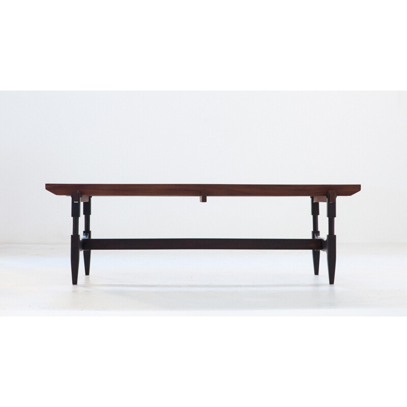 Vintage Italian Wooden Bench - 1950s