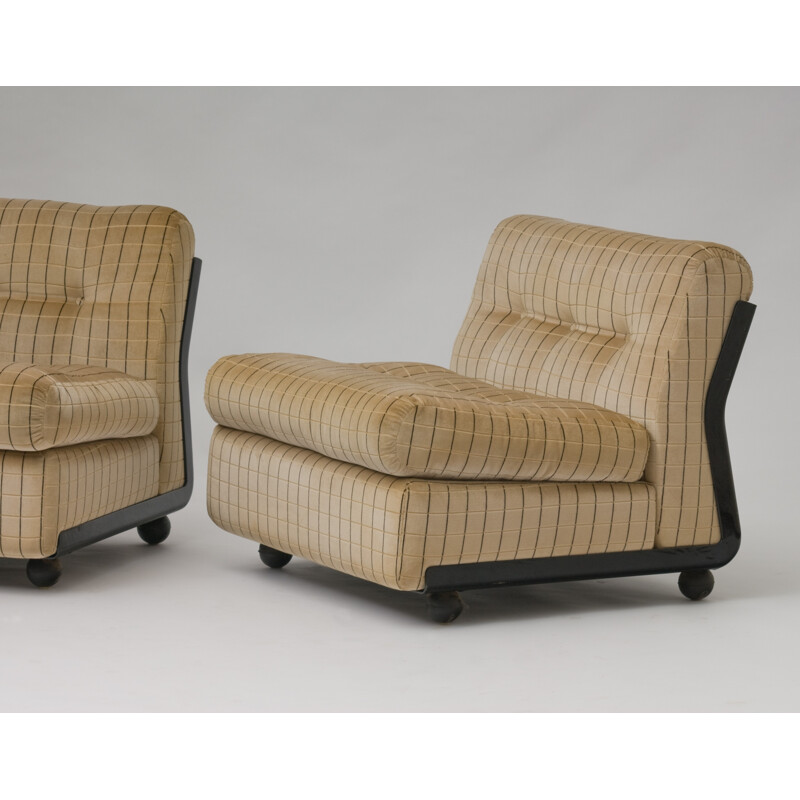 Paire de fauteuils "Amanta" par Mario Bellini pour B&B Italia - 1970