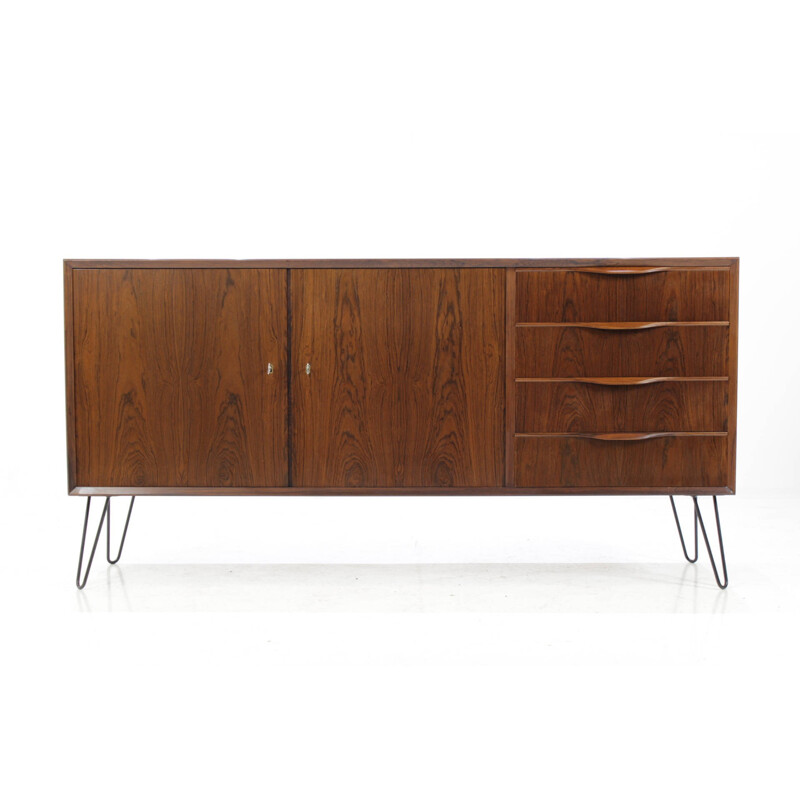 Upcycled Danish Rosewood Sideboard by Erling Torvits - 1960s