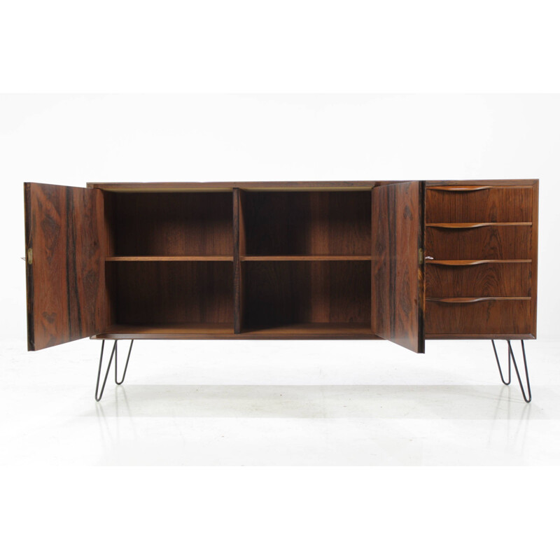 Upcycled Danish Rosewood Sideboard by Erling Torvits - 1960s