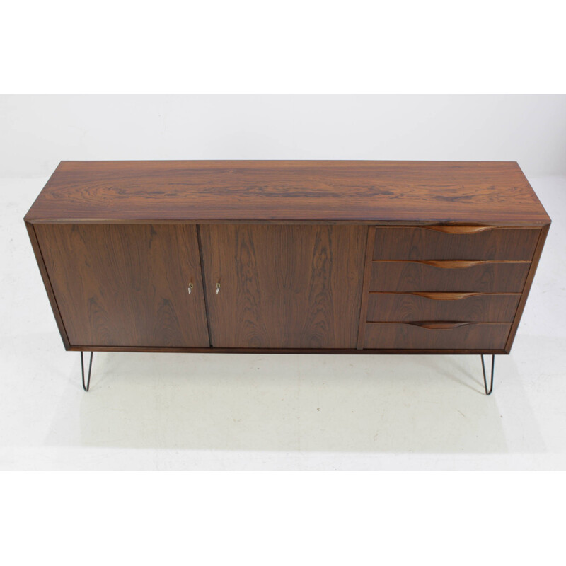 Upcycled Danish Rosewood Sideboard by Erling Torvits - 1960s