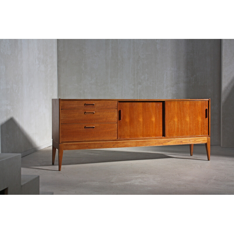 Vintage British Teak Sideboard - 1960s