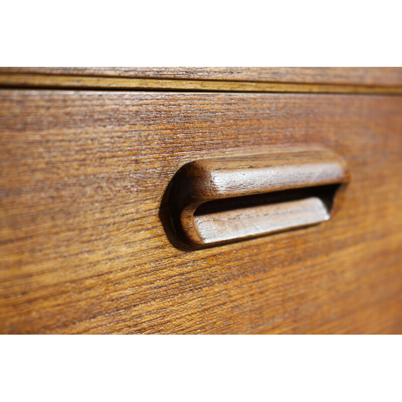 Vintage British Teak Sideboard - 1960s