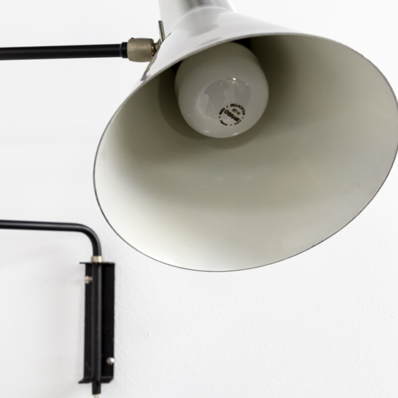 Wall lamp by J.J.M. Hoogervorst ‘elbow’ for Anvia - 1950s