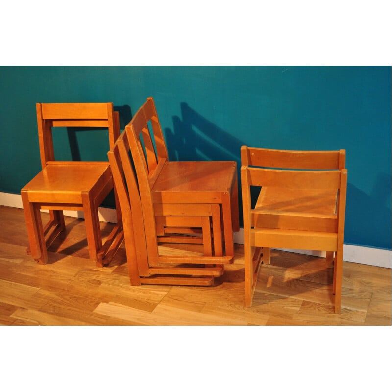 Children's chairs by Sven Markelius - 1930s