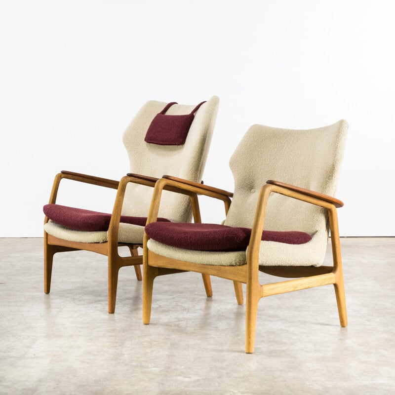 Paire de fauteuils par Aksel Bender Madsen pour Bovenkamp - 1960