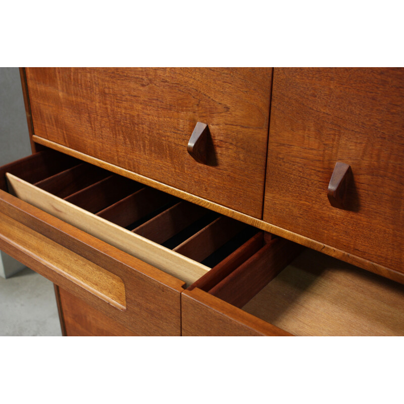 British Teak Drinks Cabinet - 1960s