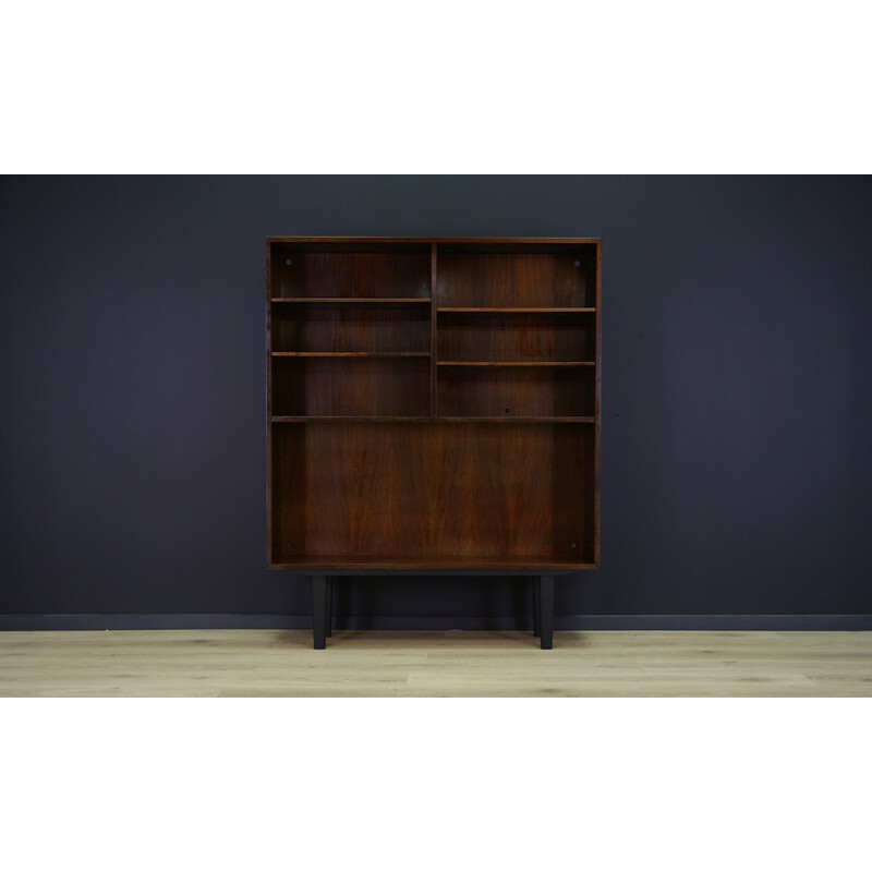 Danish Mahogany Bookcase for Omann Jun - 1960s