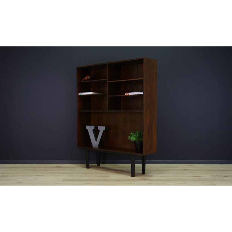 Danish Mahogany Bookcase for Omann Jun - 1960s