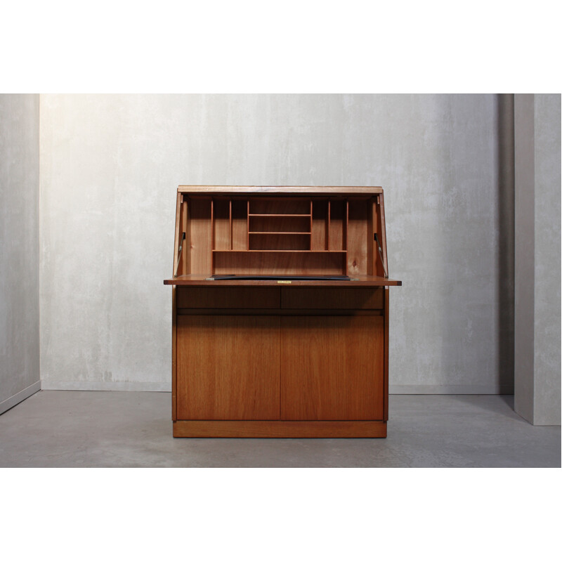 English Teak Secretaire - 1960s