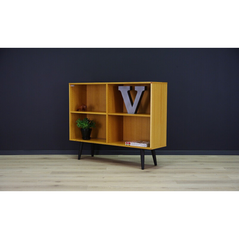 Minimalist Classic Danish Design Ash Bookcase for System B8 - 1970s