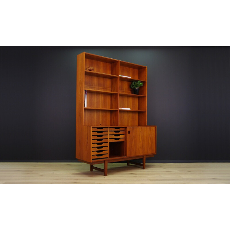 Original Danish Teak Bookcase - 1970s