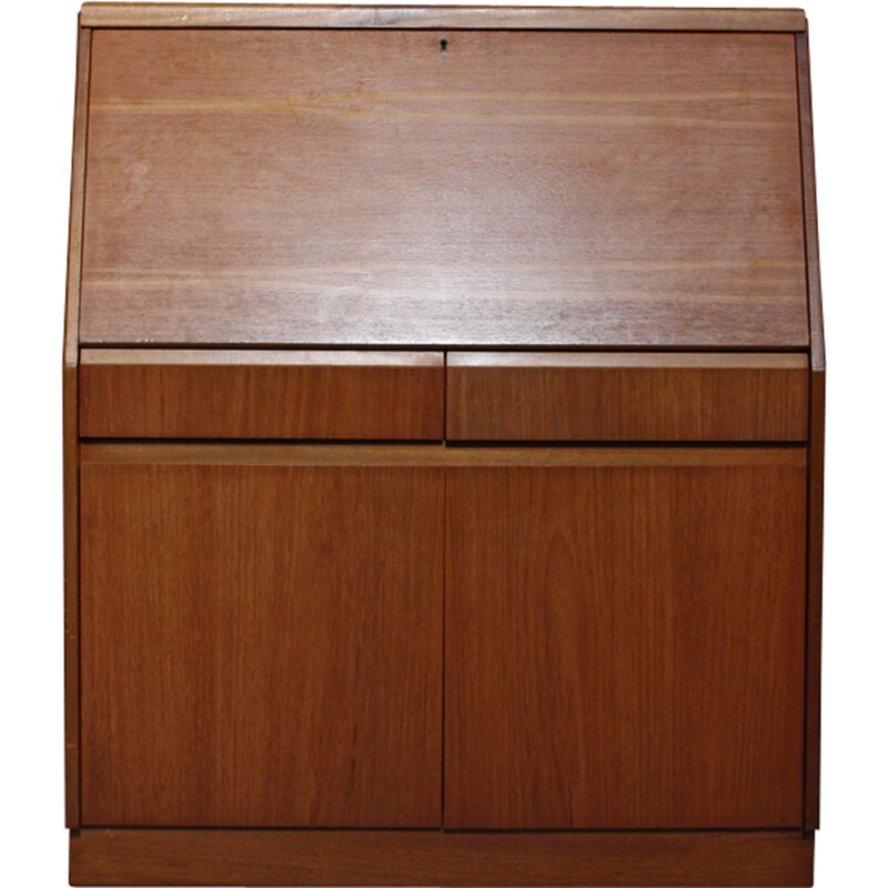 English Teak Secretaire - 1960s