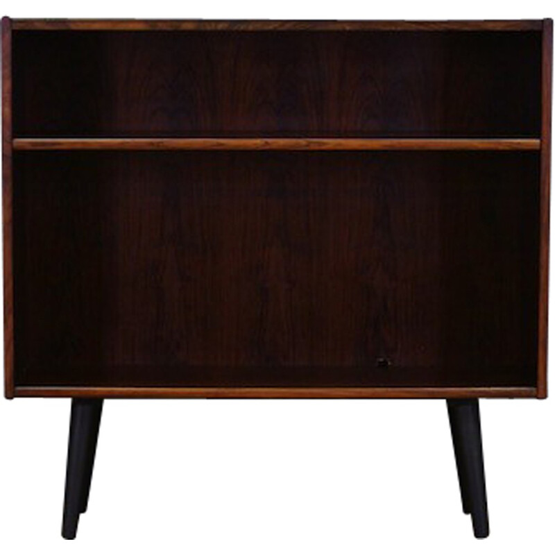 Vintage Danish Rosewood Bookcase - 1970s