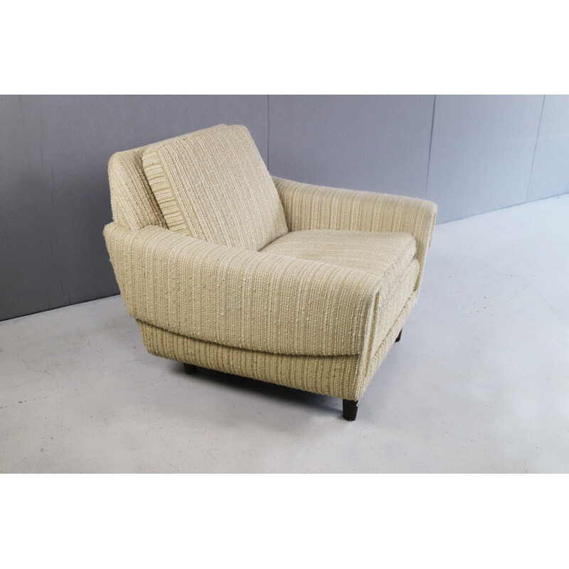 Mid century Danish armchair with original upholstery - 1970s