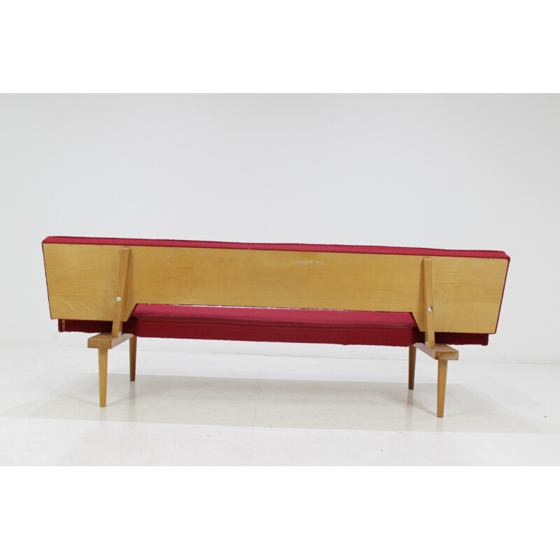 Canapé vintage conçu par Miroslav Navrátil, République tchèque - 1960