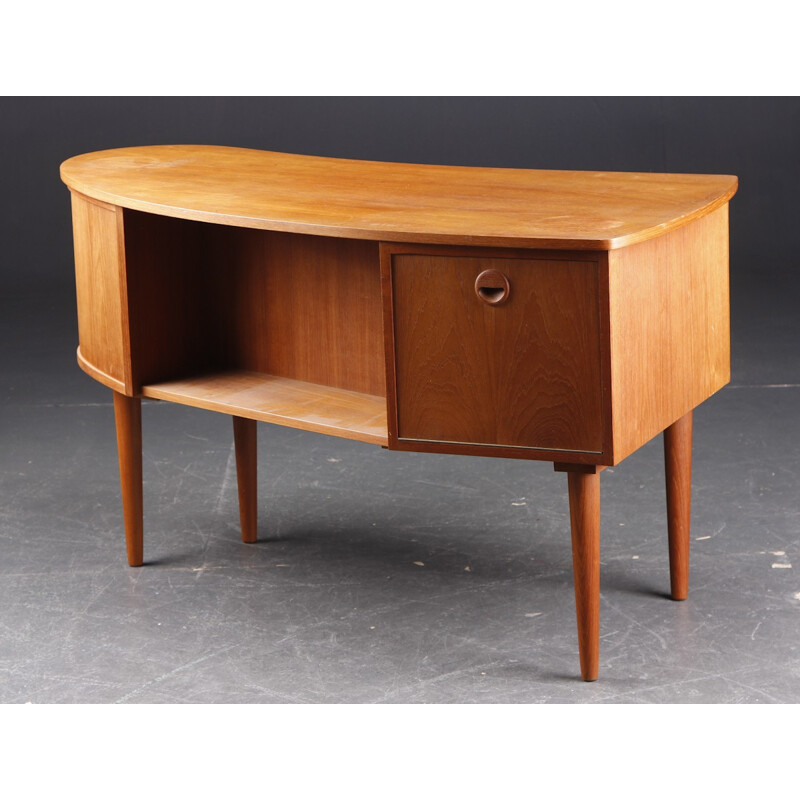 Danish desk in teak, Kaï KRISTIANSEN - 1960s