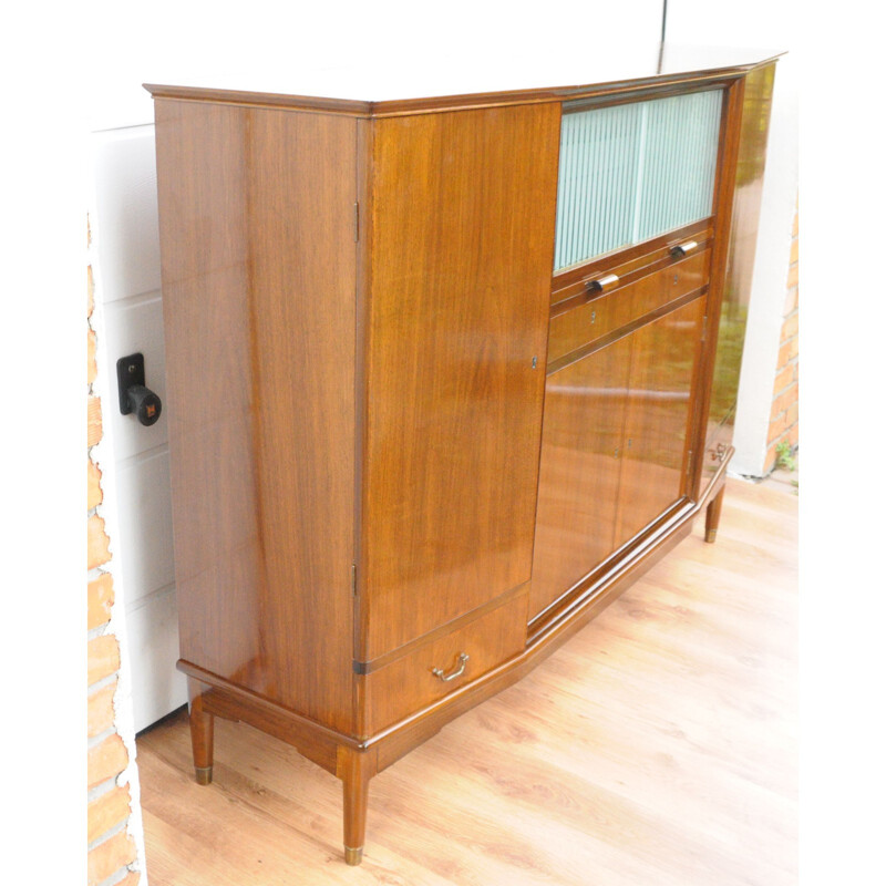 Vintage Walnut chest of drawers - 1960s