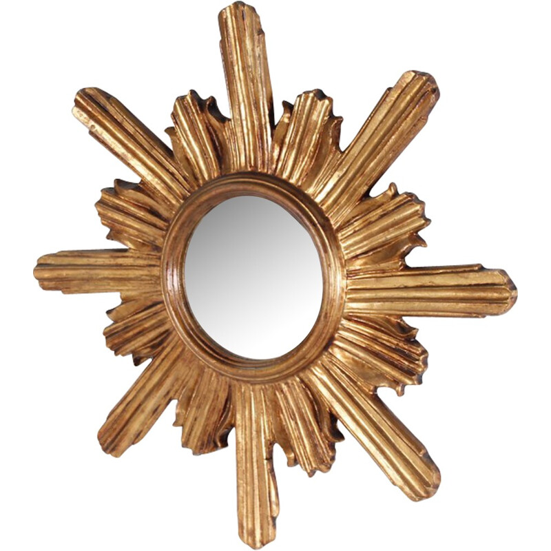 Miroir Golden Sunburst - 1950