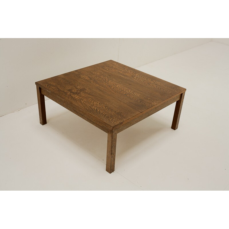 Table basse carrée en wenge, Martin VISSER - années 60