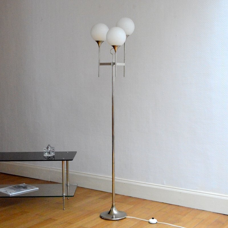 Floor lamp by Gaetano SCIOLARI - 1970s