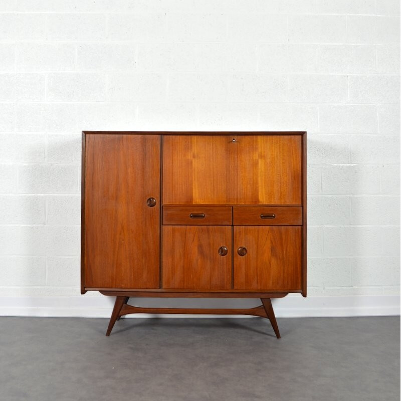 Bar Cabinet by Louis Van Teeffelen for Wébé - 1960s