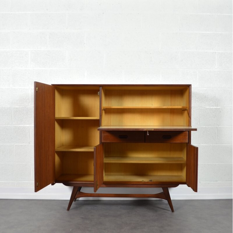 Bar Cabinet by Louis Van Teeffelen for Wébé - 1960s