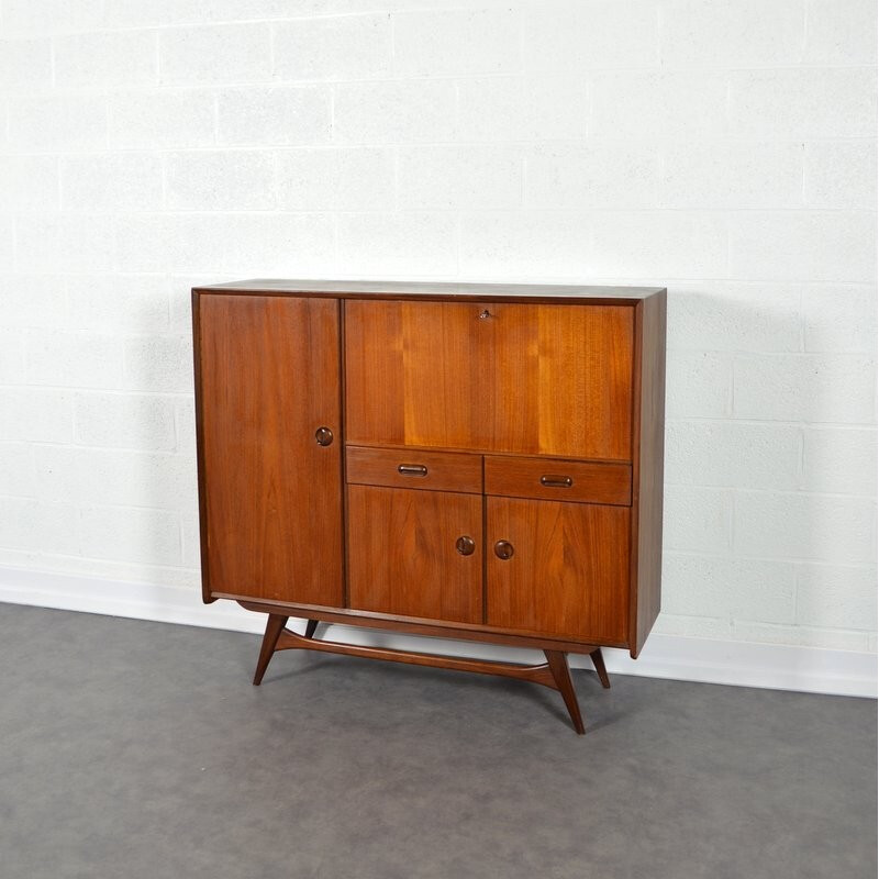 Bar Cabinet by Louis Van Teeffelen for Wébé - 1960s