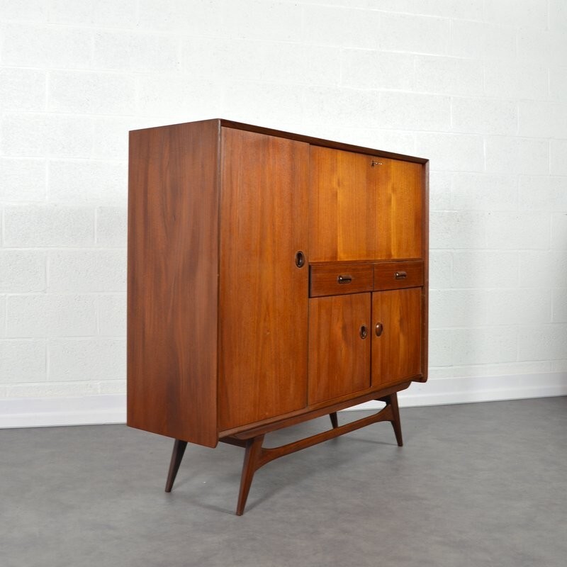 Bar Cabinet by Louis Van Teeffelen for Wébé - 1960s