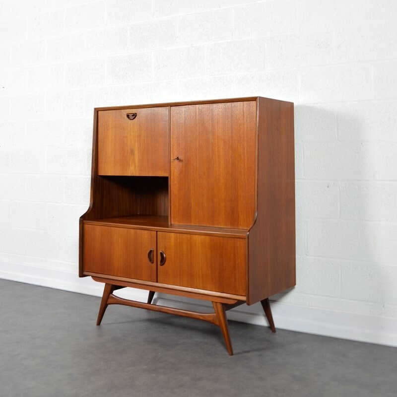 Bar cabinet by Louis Van Teeffelen for Wébé - 1960s